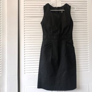 Banana Republic Shift Dress - Sleeveless w/ Pockets - Black - XS